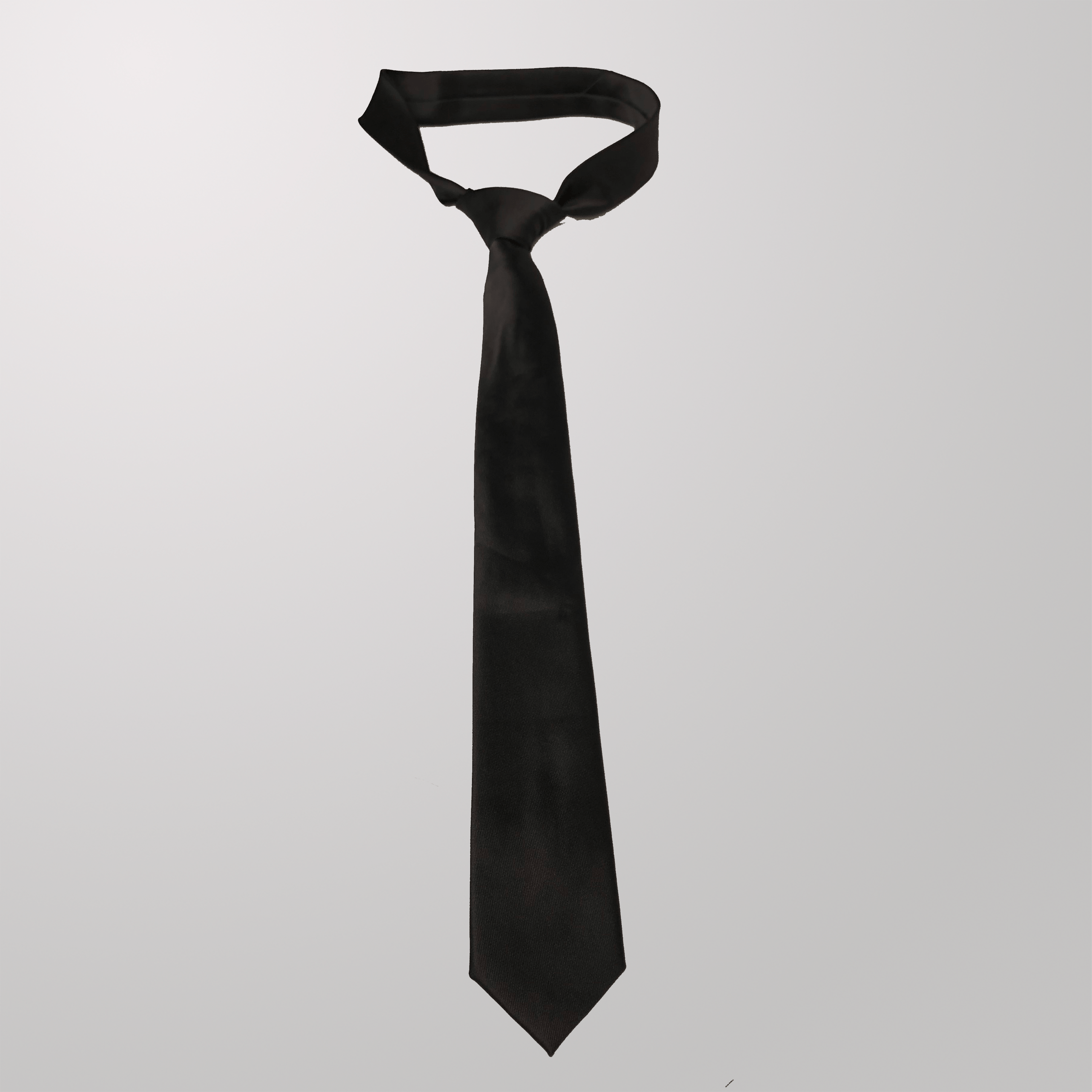 עניבה לגבר שחור - תמונה 2