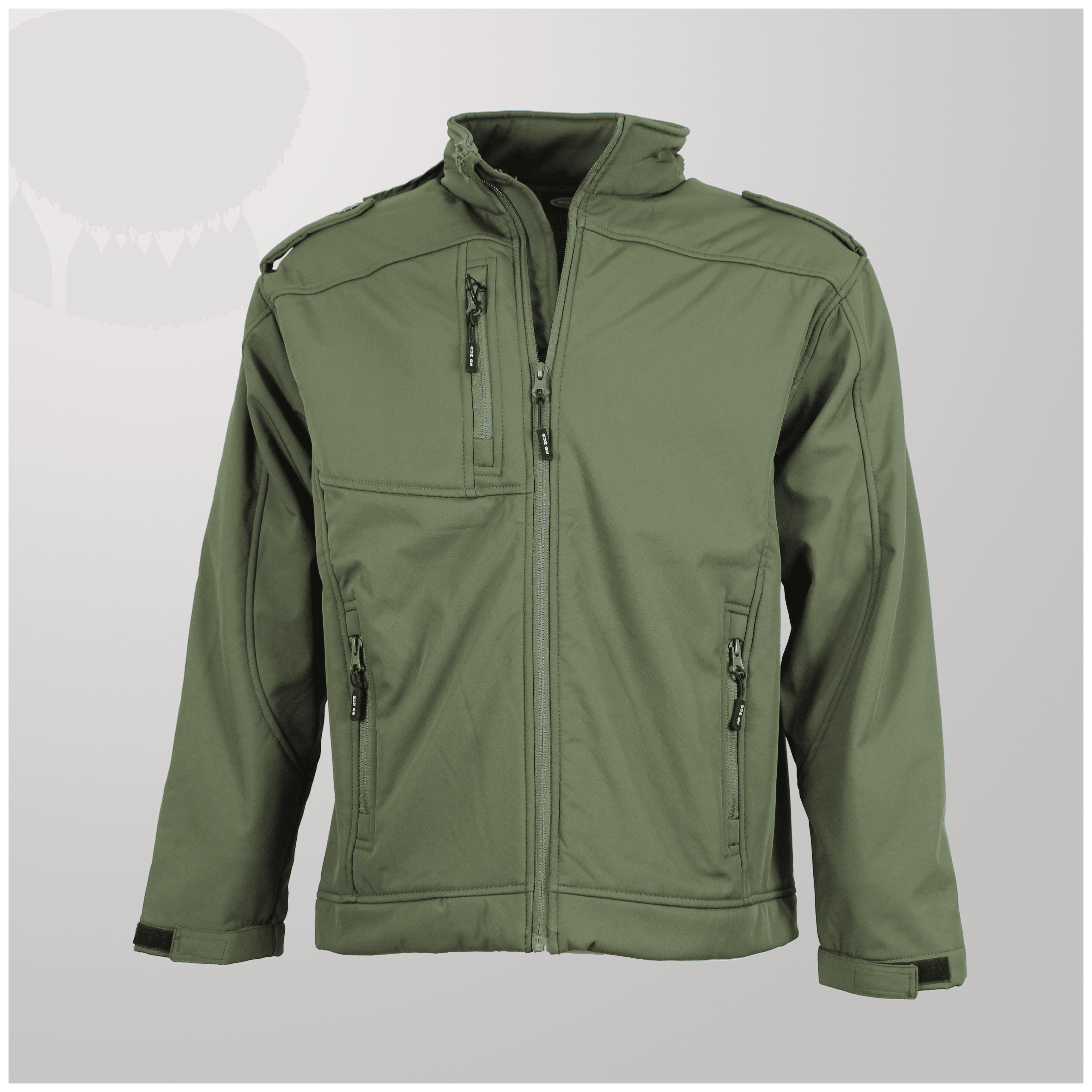 מעילי סופטשל פרווה זית דגם 46