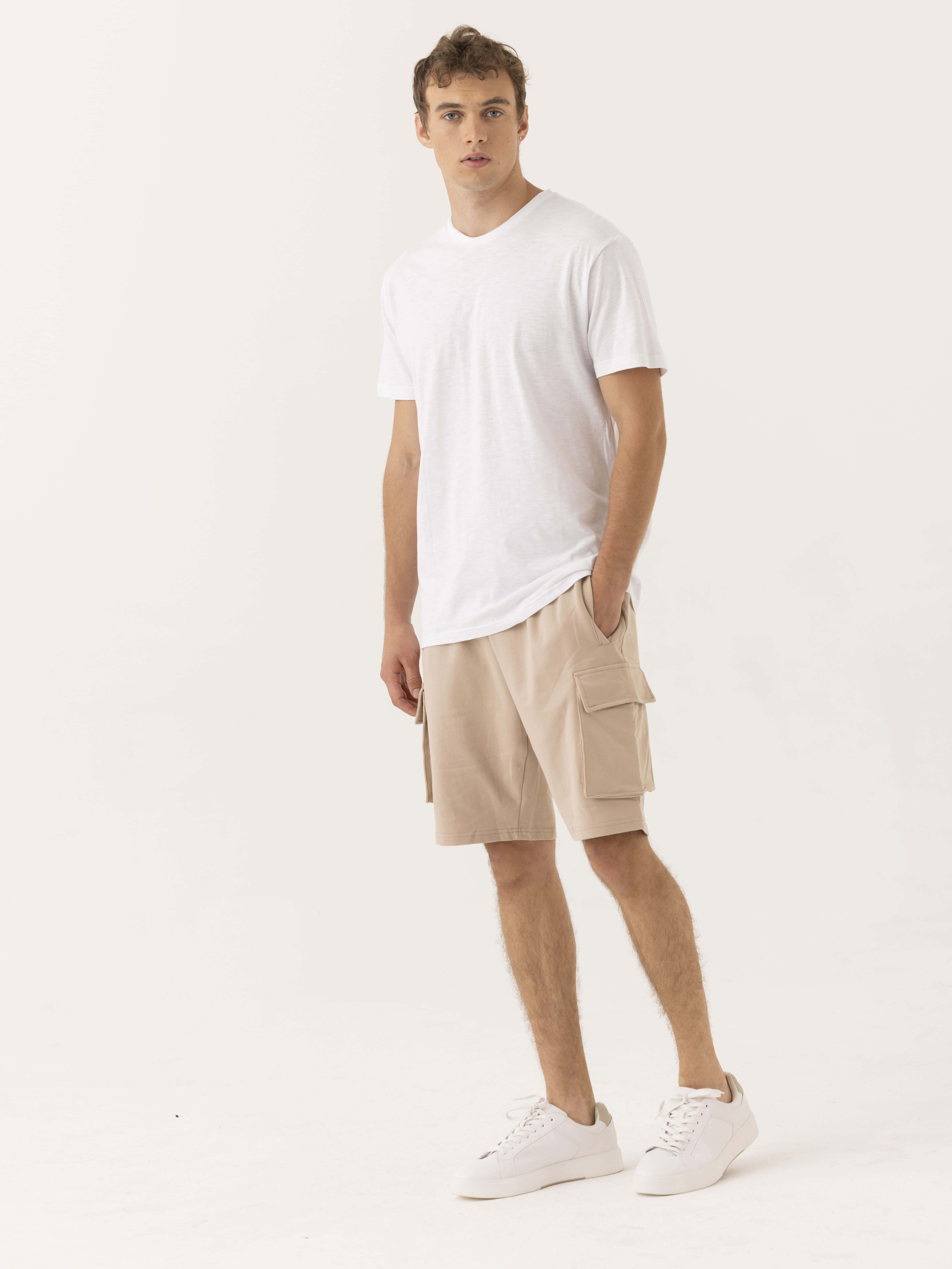 חולצת סלאב גבר צווארון עגול שרוול קצר - תמונה 2