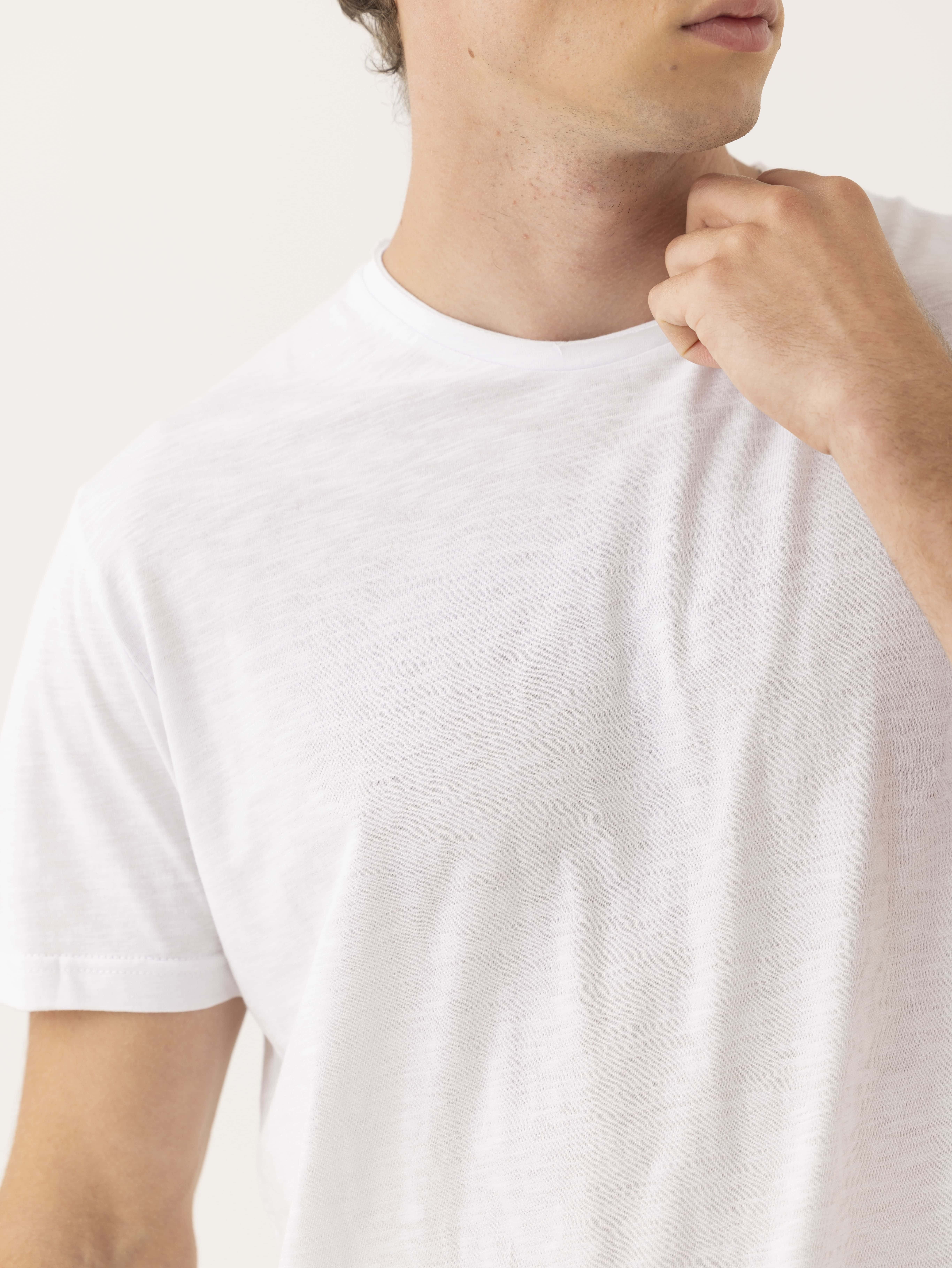 חולצת סלאב גבר צווארון עגול שרוול קצר - תמונה 4