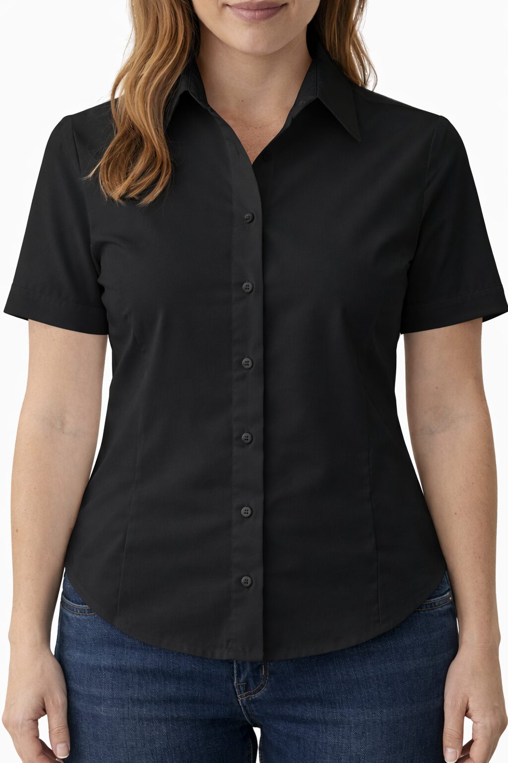 מכופתרת דגם קאפרי נשים קצר