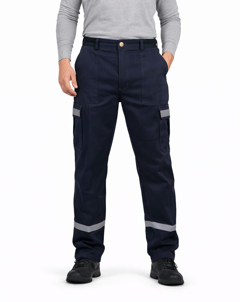 מכנס דגמ"ח דגם כרמל – פסים זוהרים חצי גומי