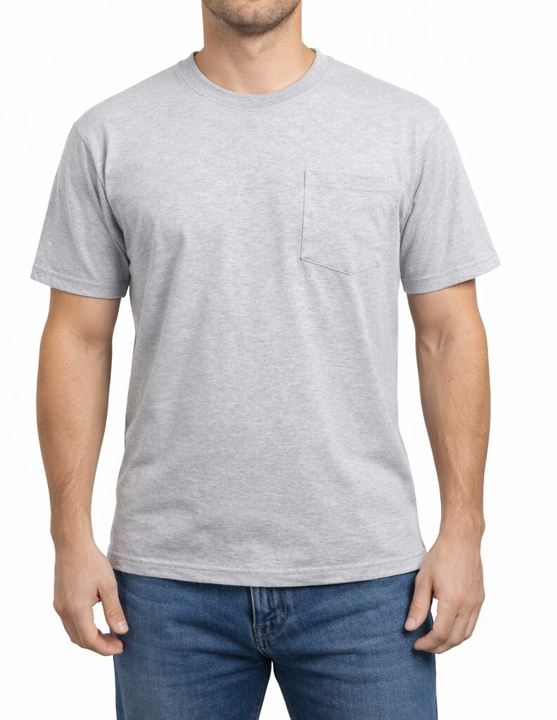 טי שירט קצר+כיס