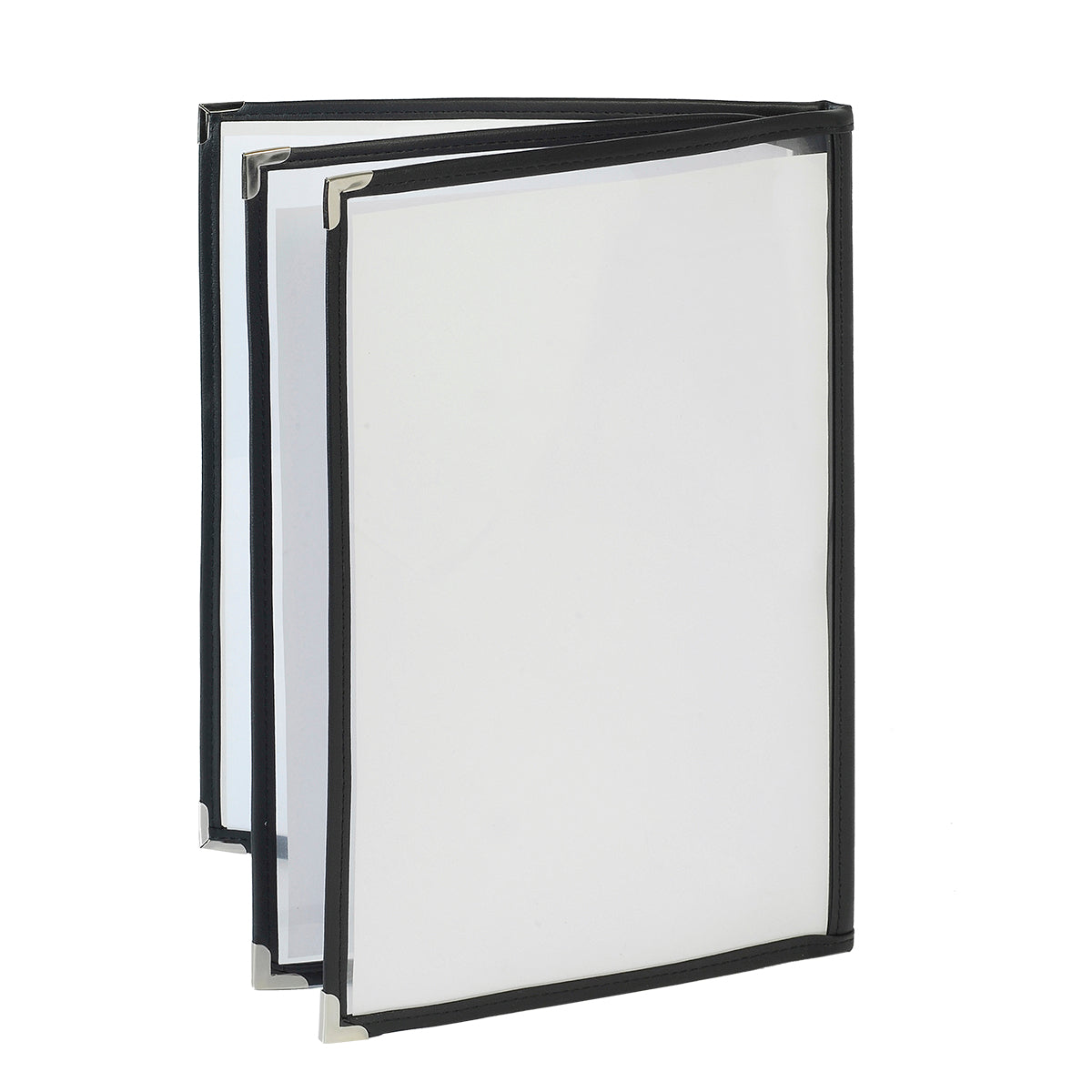 כיסוי לתפריט שקוף דו צדדי