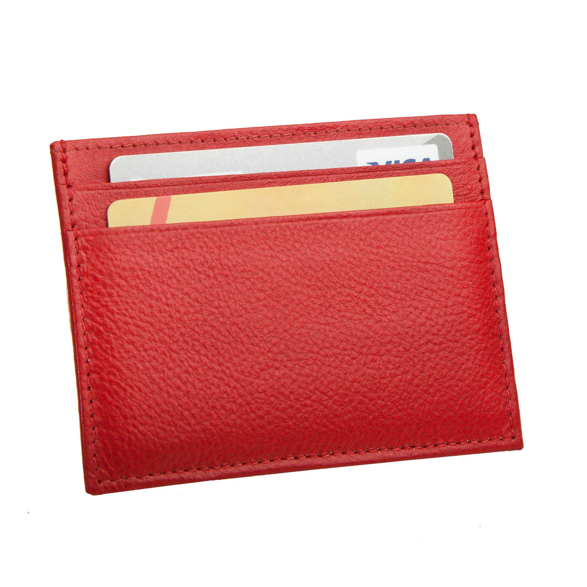 נרתיק כרטיסים מעור נאפה