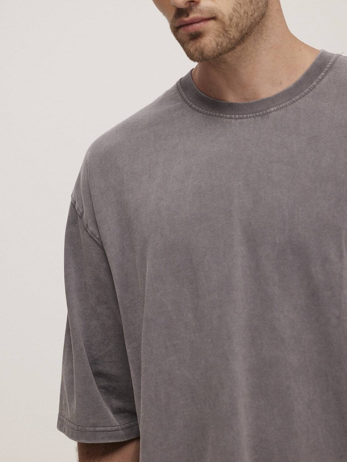 חולצת אוברסייז דגם סטון ווש - תמונה 6