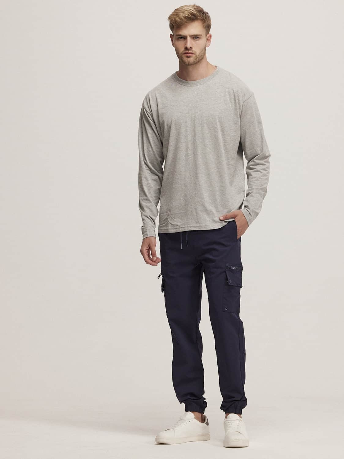 מכנס דגמ״ח אופנתי גבר ארוך דגם 003 - תמונה 4