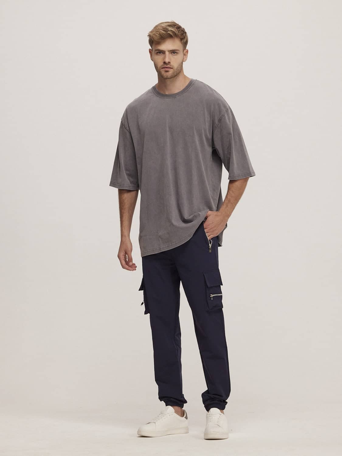 מכנס דגמ״ח אופנתי גבר ארוך דגם 002 - תמונה 5