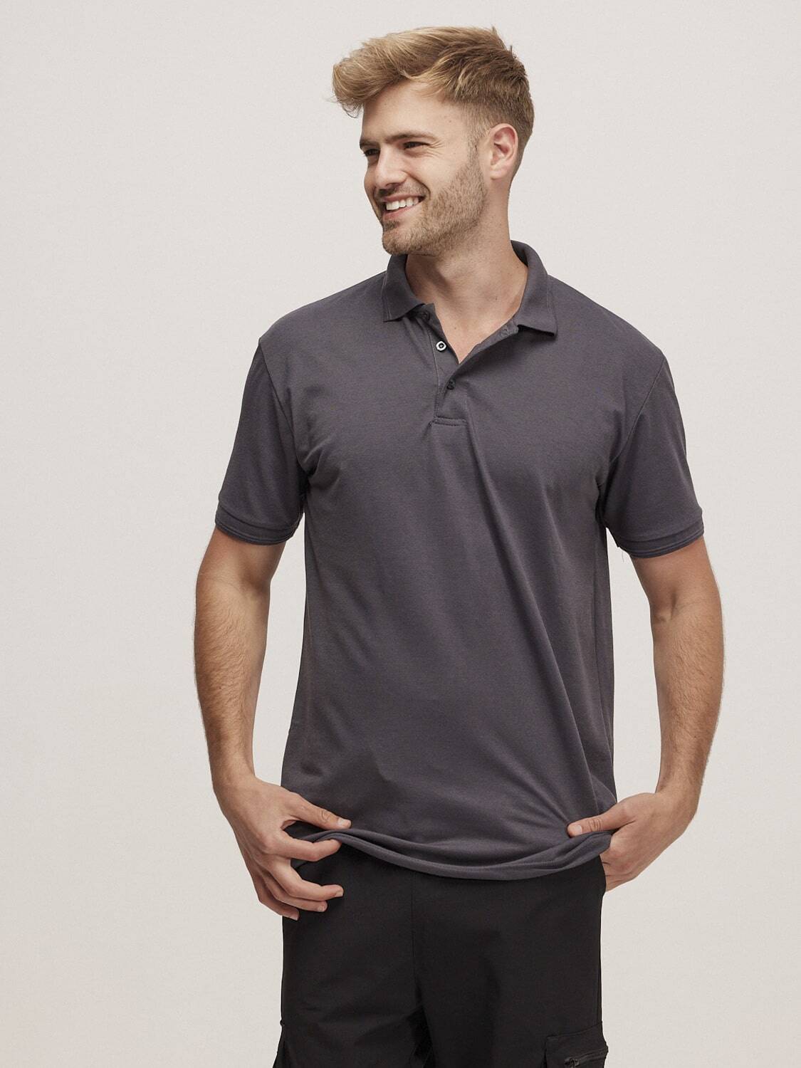 חולצת פולו גבר שרוול קצר - תמונה 4