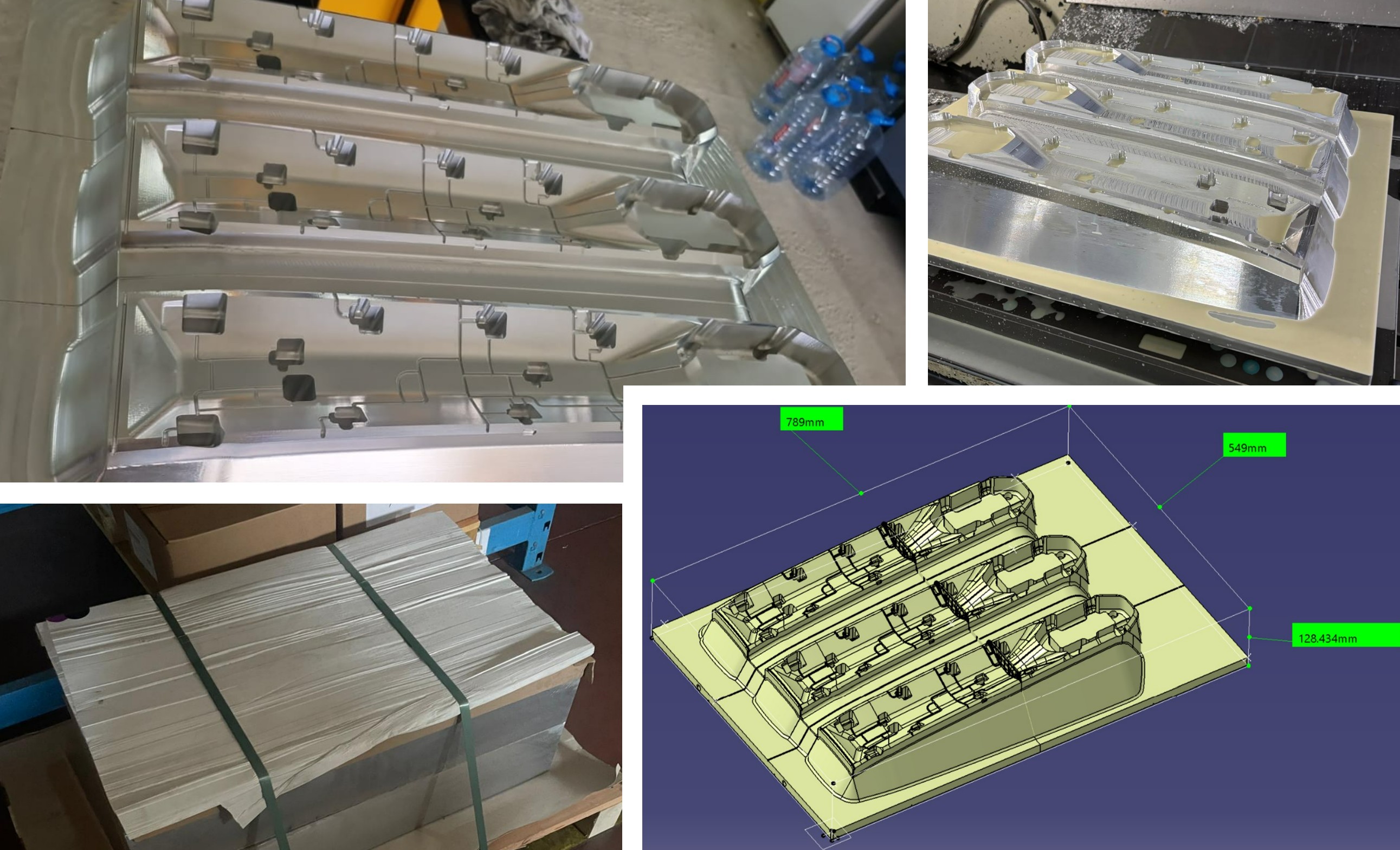 Precision 3-axis CNC parts Castforming JIG