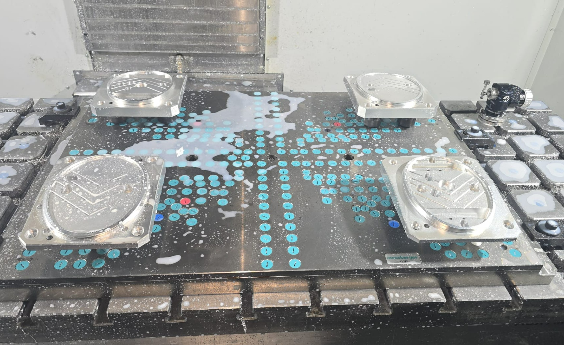 Precision 3-axis CNC parts with Clamping system