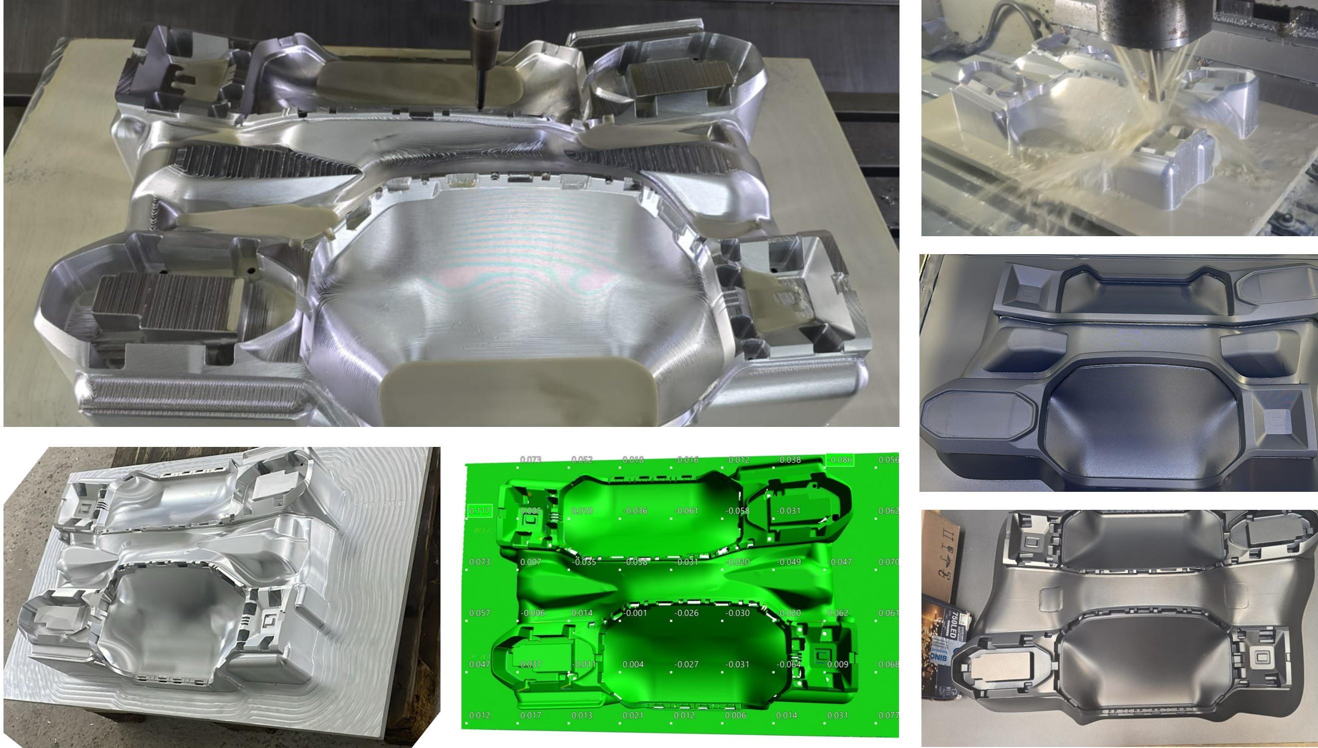 Precision 3-axis CNC parts Castforming JIG