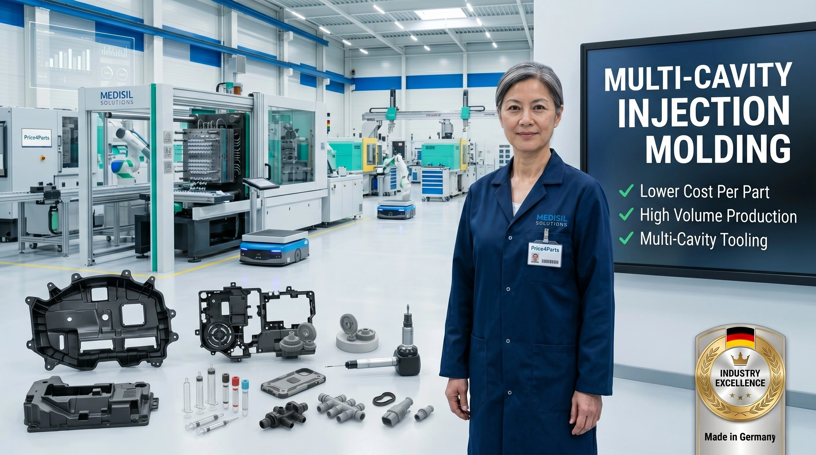 Multi-Cavity Injection Molding for High-Volume Plastic Production