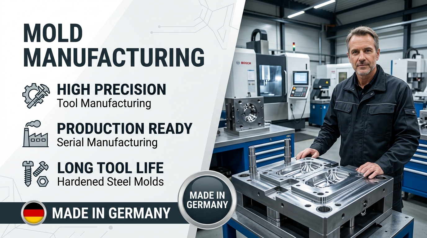 Mold Manufacturing for Injection Molding Production