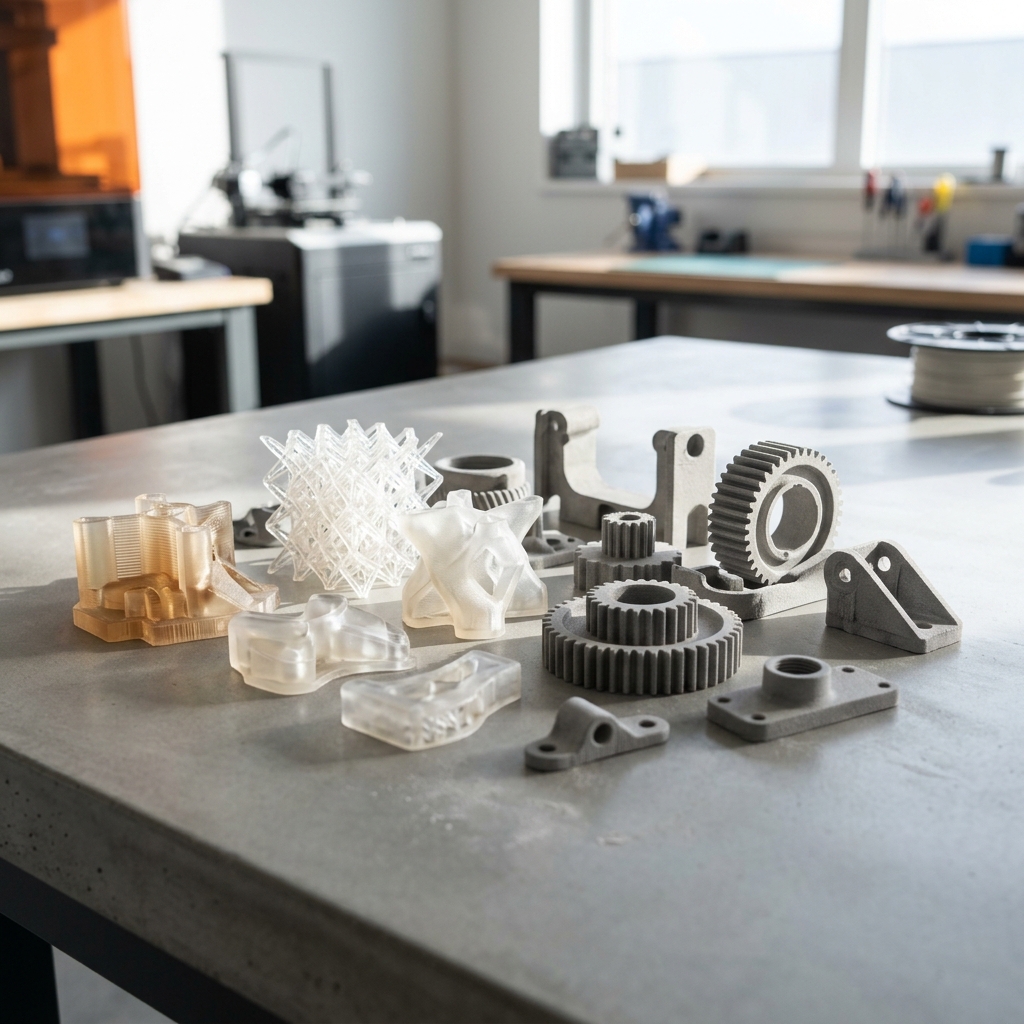 High Quality FDM, SLA, SLS 3D-Printing in Germany, Various Materials,