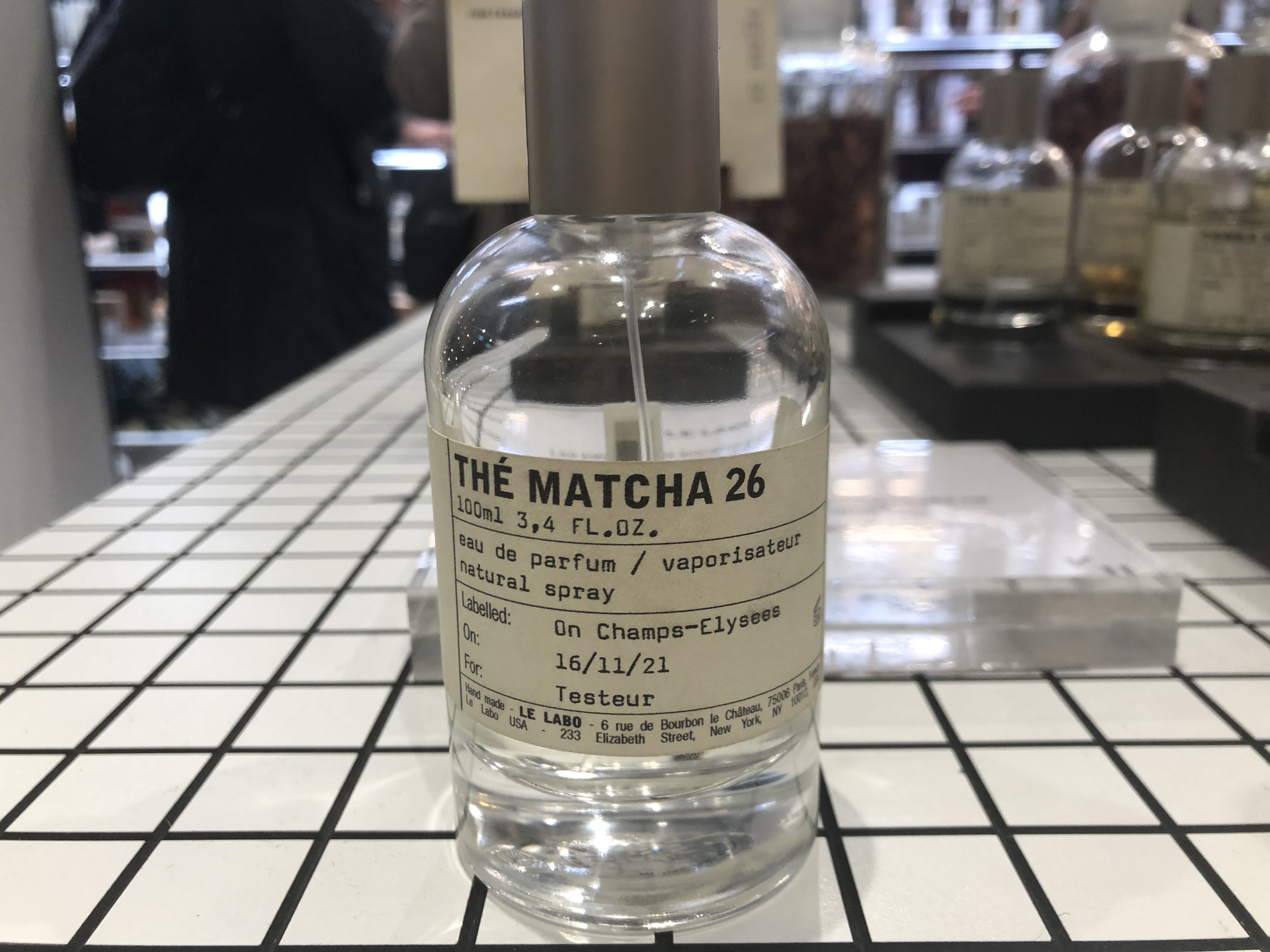 『LE LABO(ル ラボ)』が考える新しい抹茶の香り。「THÉ MACHA 26(テ マッチャ 26)」『LE LABO(ル ラボ)』