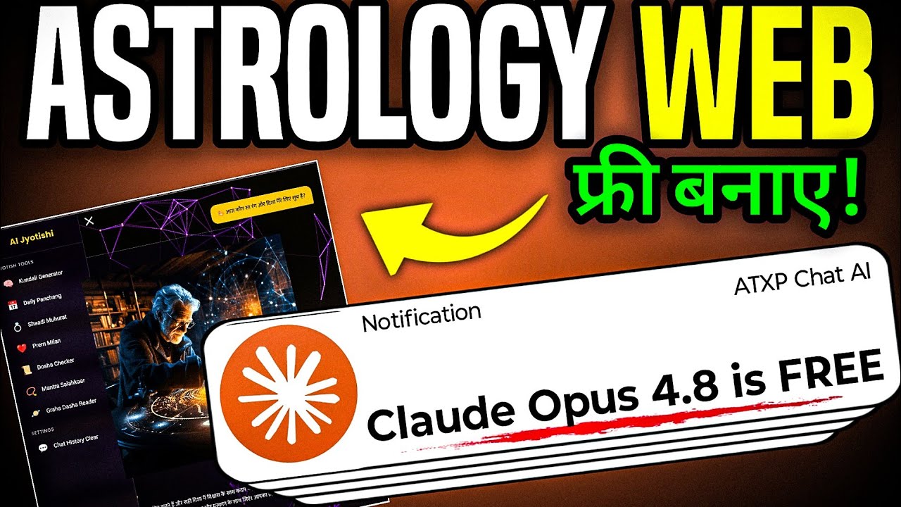 AI Astrology Website Kaise Banaye: Free | Prompt Minds Blog