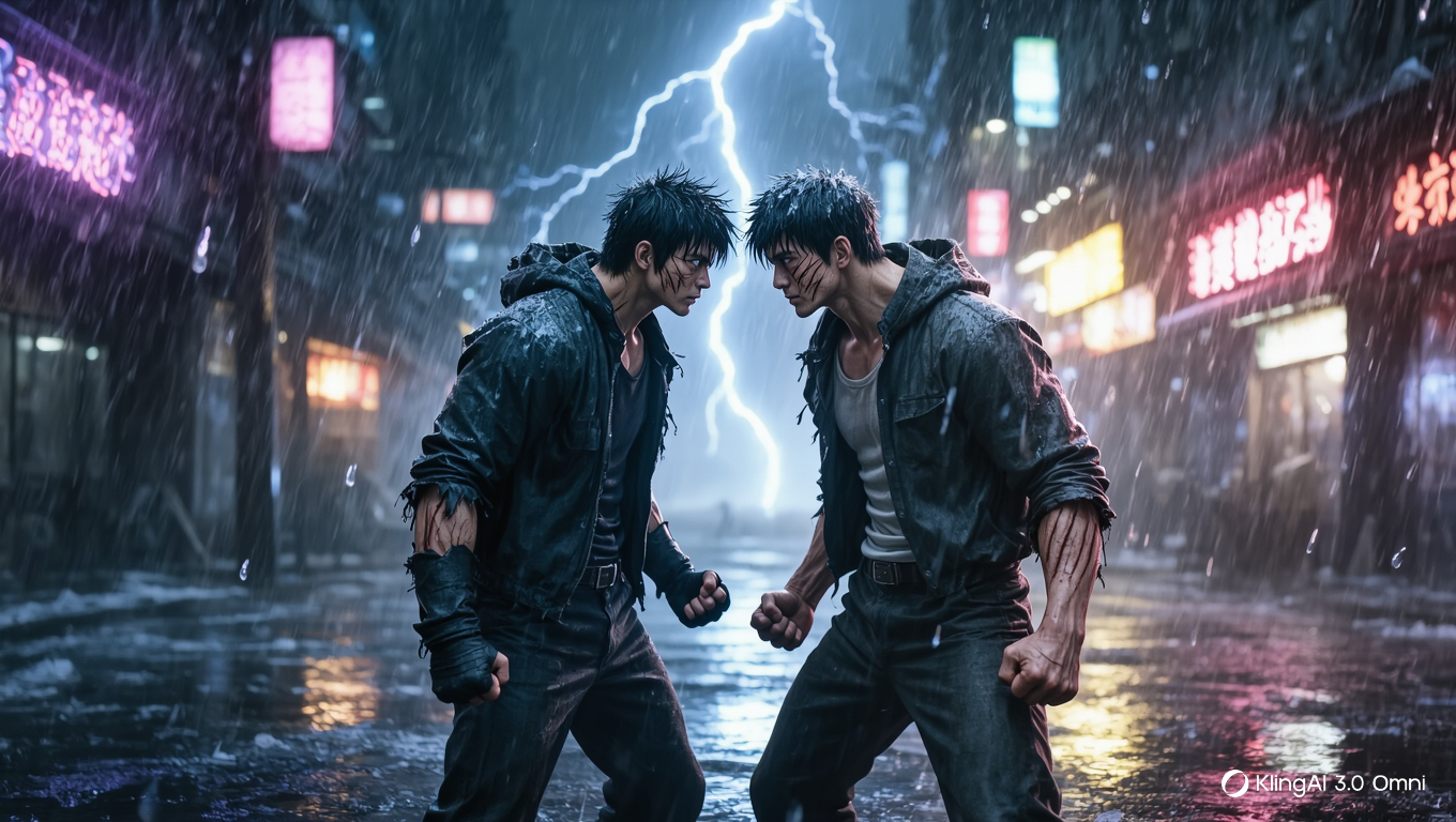 Anime street fight