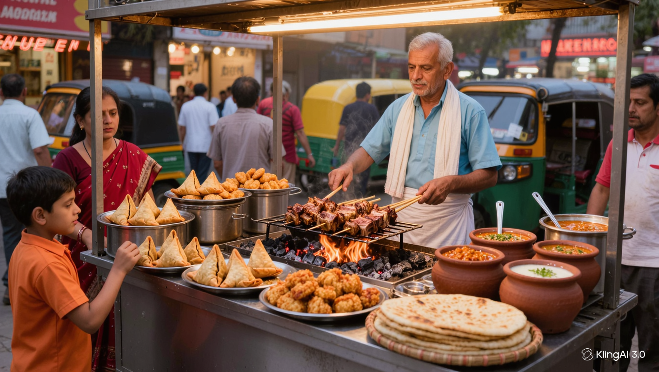 Indian street food