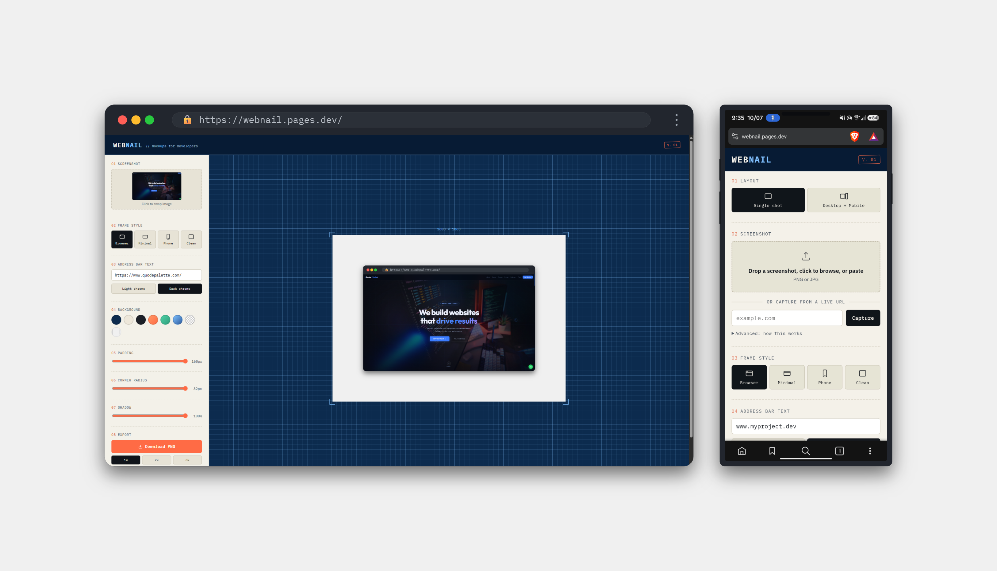 Webnail