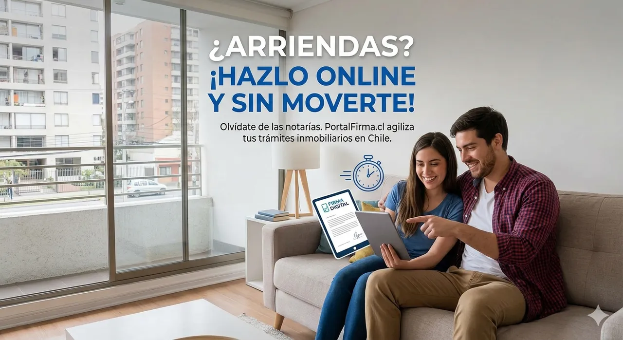 Contratos de arriendo online en Chile: firma digital rápida, segura y legal