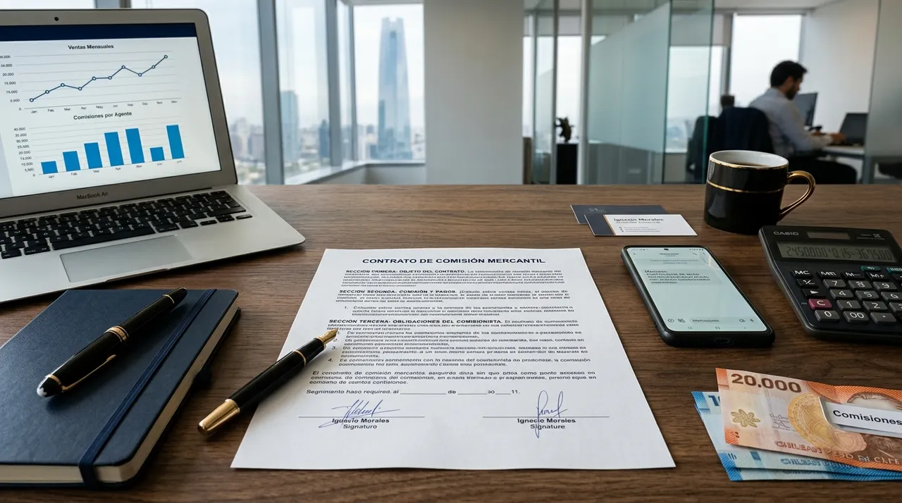 Contrato de comisión mercantil en Chile: Qué es y cómo funciona