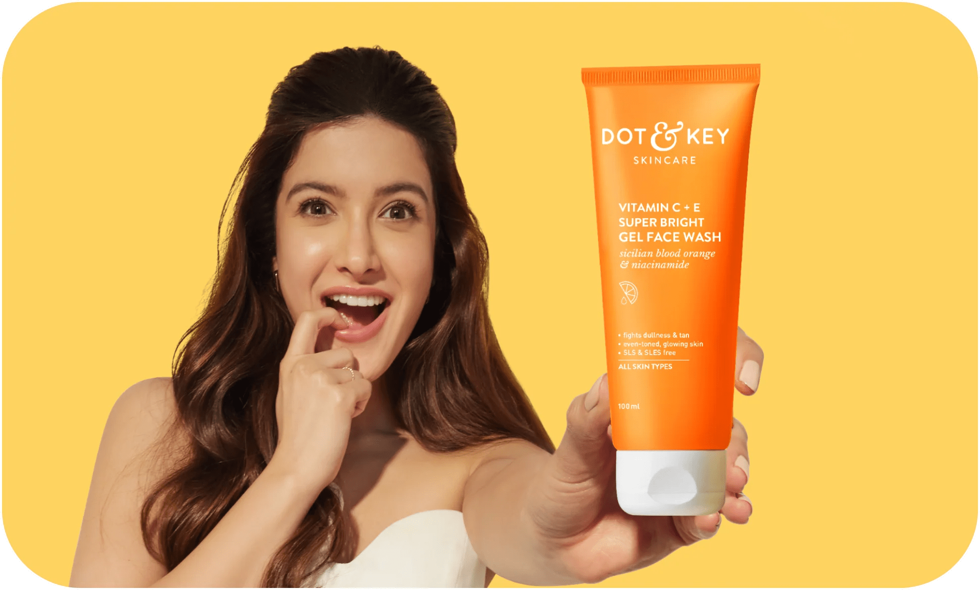 Deeply cleanse without over Drying, Boosts Glow & even skin tone