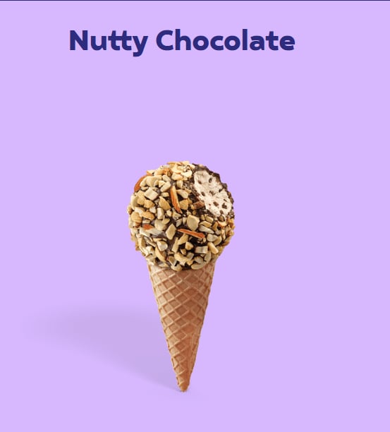 Nutty Chocolate Hocco Cone
