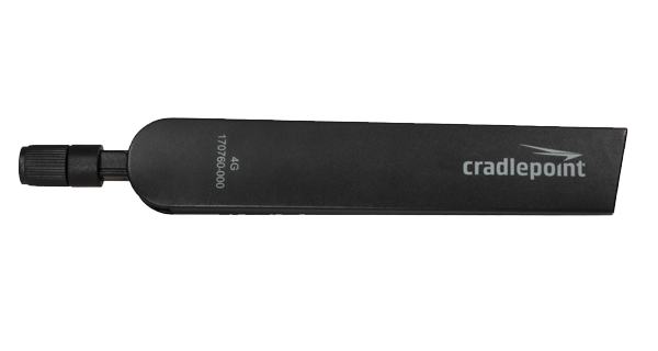 NetCloud Cellular Antenna, Black, 600 MHz - 6 GHz, SMA | Ericsson
