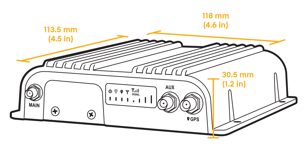IBR900 Series Ruggedized Router | Cradlepoint