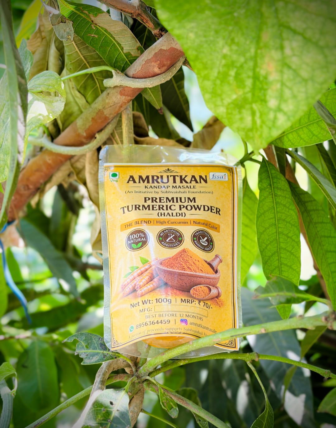 Amrutkan Premium Turmeric Powder