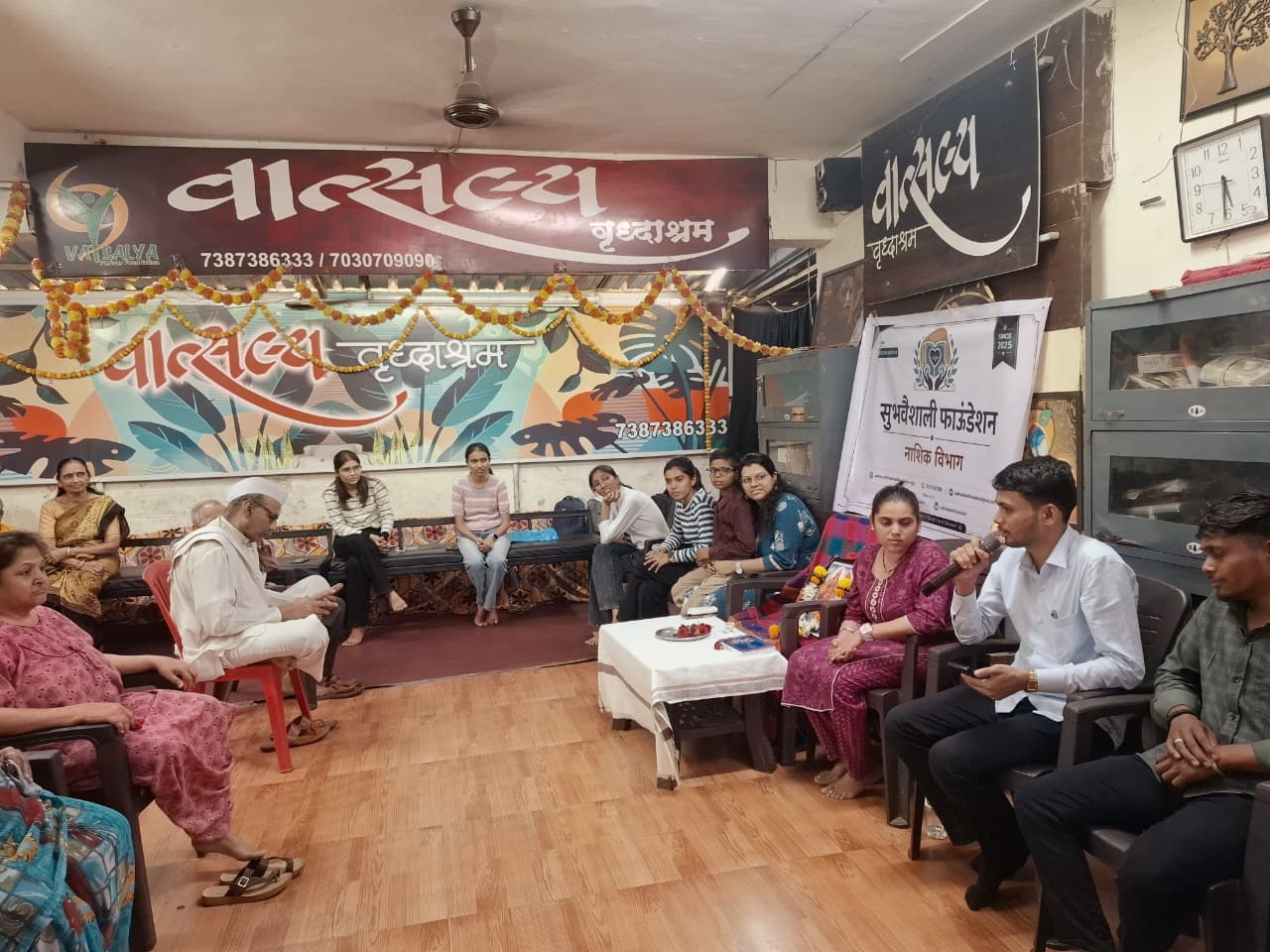 Old Age Home Visit – Vatsalya Old Age Home, Panchavati Nashik