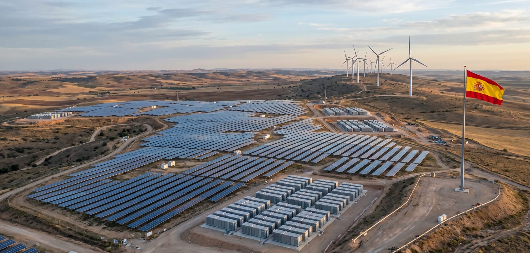 Solaria e Iberdrola dominan el BOE español de junio: más de 4226 MW avanzan entre solar, eólica y almacenamiento