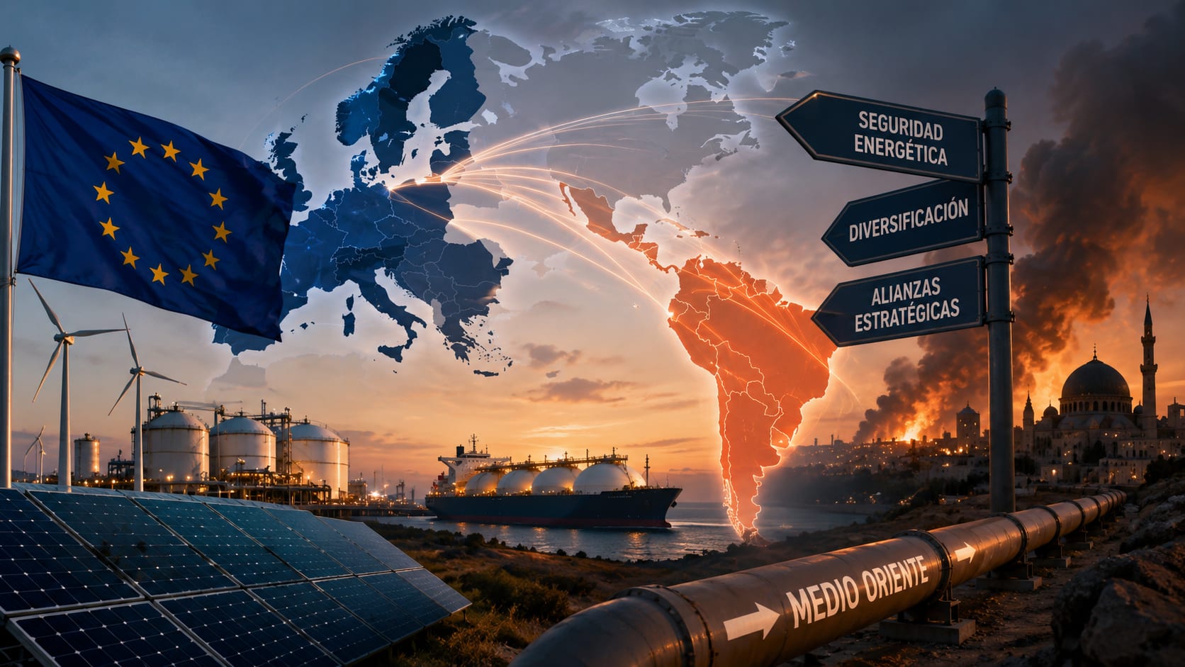 Europa enfrenta su segunda crisis energética: por qué América Latina emerge como socio estratégico