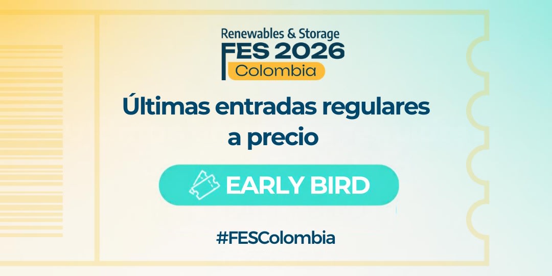 ¡Últimas entradas para FES Colombia! Bogotá reunirá a los principales actores del mercado energético 