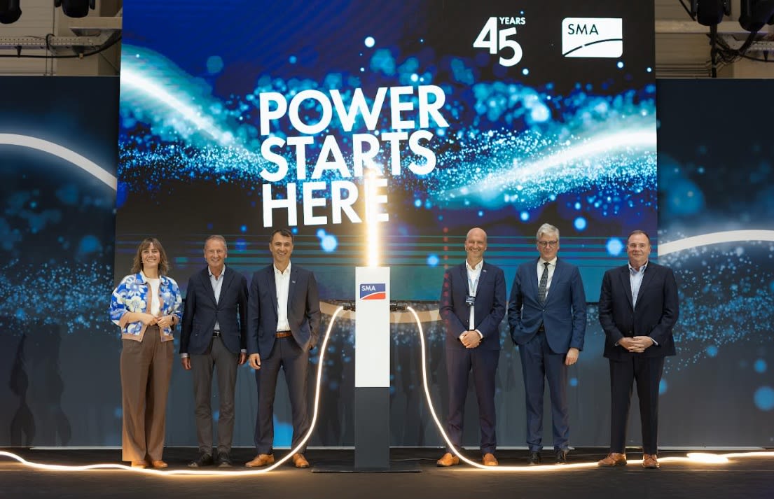 SMA inauguró Gigawatt Factory en su casa matriz y fortalece su base industrial para la infraestructura energética del futuro