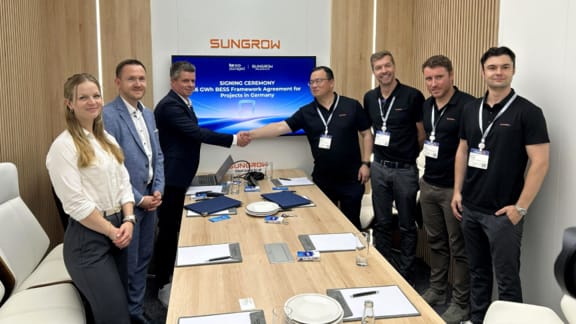 be.storaged y Sungrow refuerzan su colaboración para proyectos de almacenamiento en baterías a gran escala  