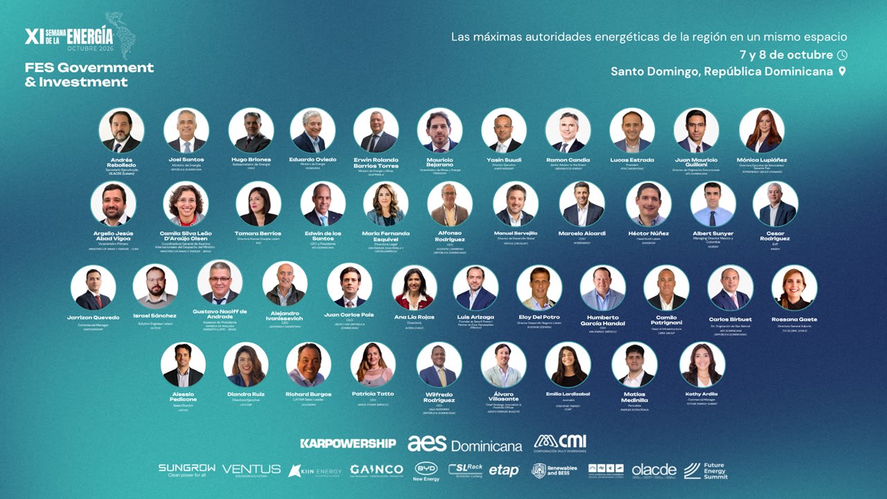 Ministros y CEOs frente a frente: FES Government & Investment inicia su segunda sesión en República Dominicana