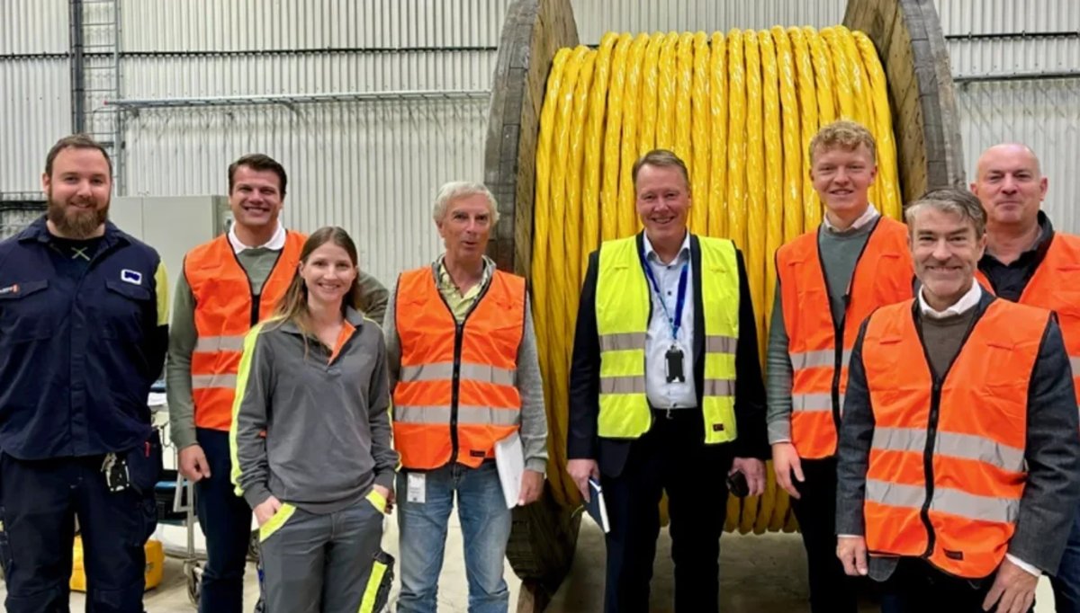 The dynamic subsea export cable of NKT has surpassed the Factory Acceptance Test and has been delivered to Oceans of Energy for installation at the Hollandse Kust Noord offshore wind farm
