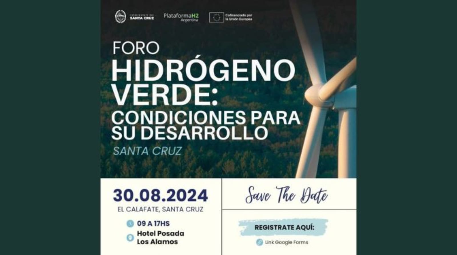 Expectativa por el Foro Regional sobre Hidrógeno Verde en Santa Cruz