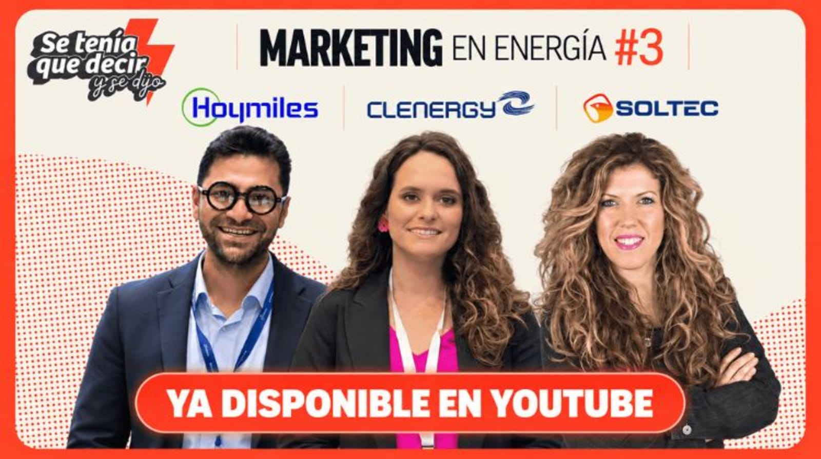 El tercer especial de marketing de Se tenía que decir y se dijo, el ciclo de streaming de Energía Estratégica, reunió a Christian Caro, de Hoymile
