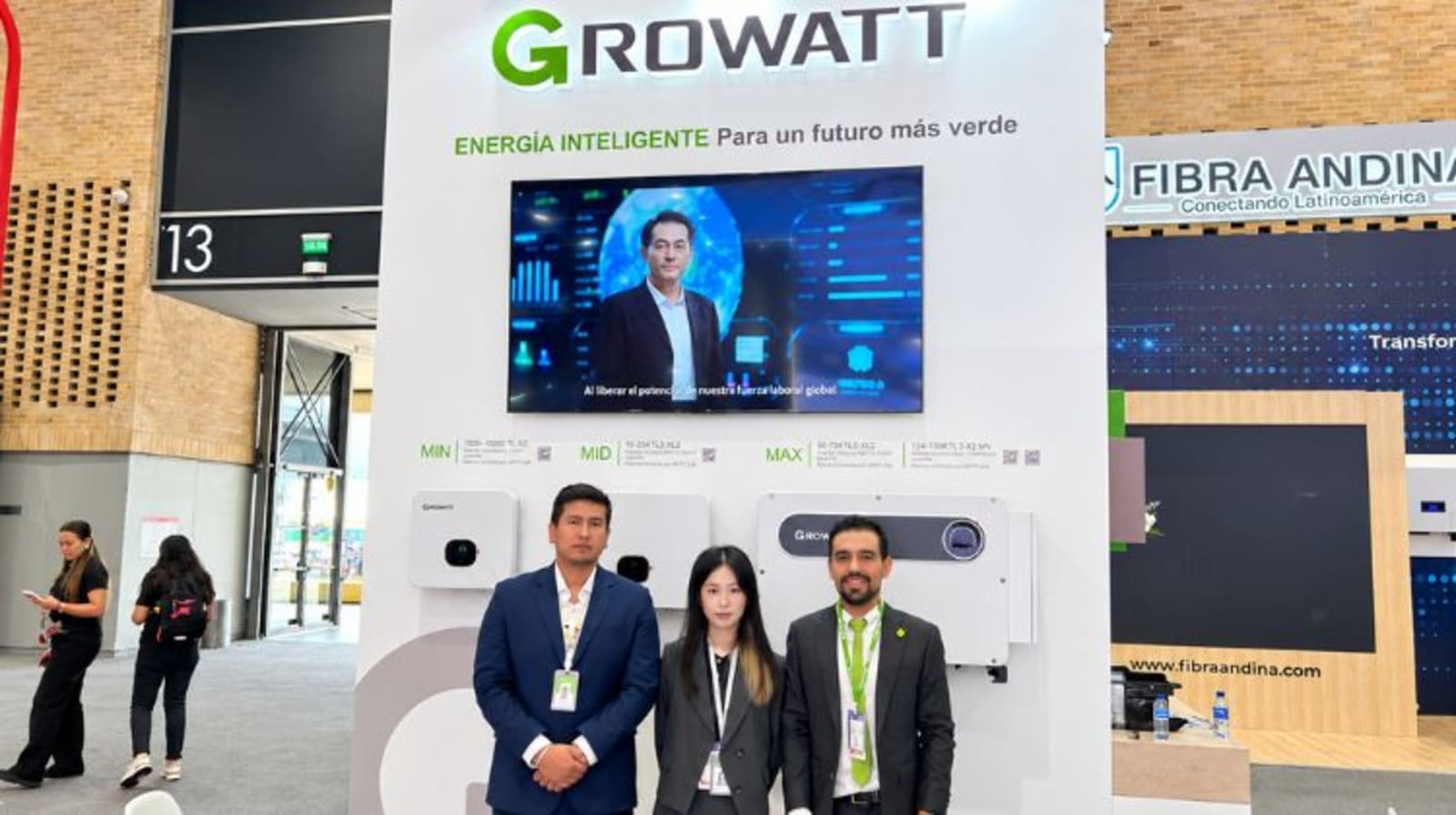 Growatt, proveedor global de soluciones de energía distribuida, participó del 28 al 30 de octubre en ExpoSolar Colombia 2026, celebrada en Corferias,