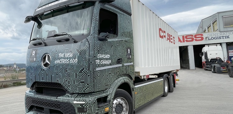 Craiss Generation Logistik incorpora 12 camiones eléctricos de Mercedes ...