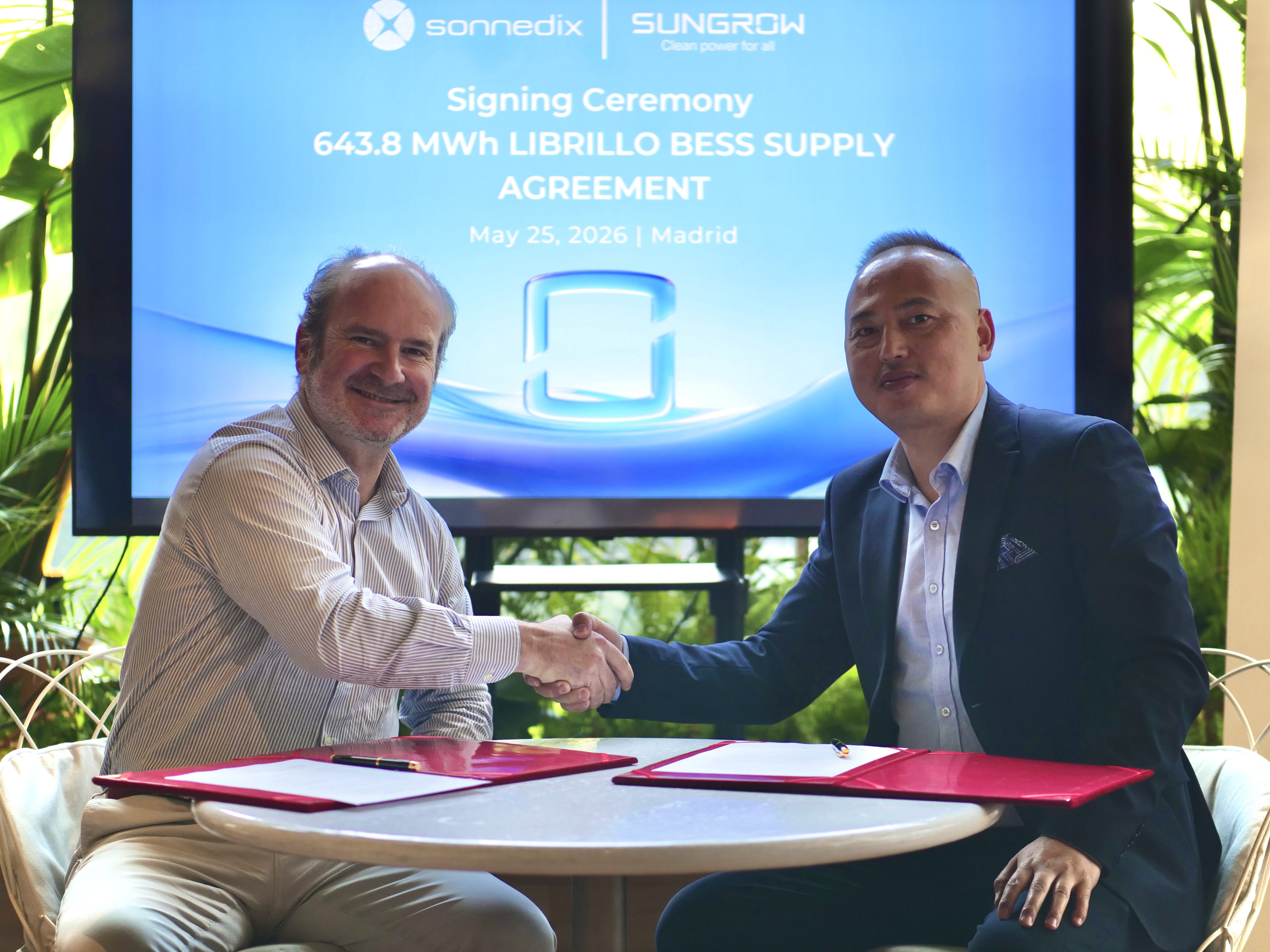 Sungrow and Sonnedix sign supply agreement for the 643.8 MWh Librillo ...