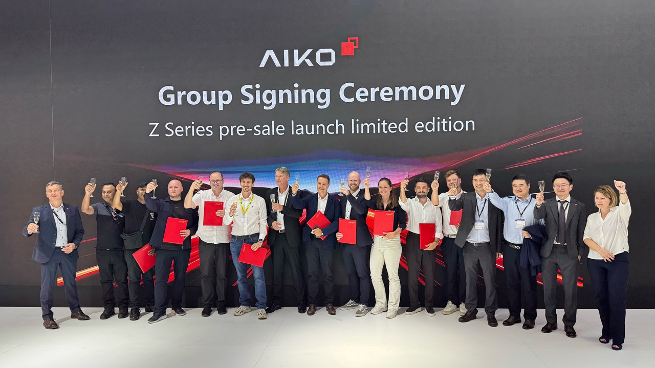 aikoページ AIKO opens limited pre-sales of its new Z Series at Intersolar