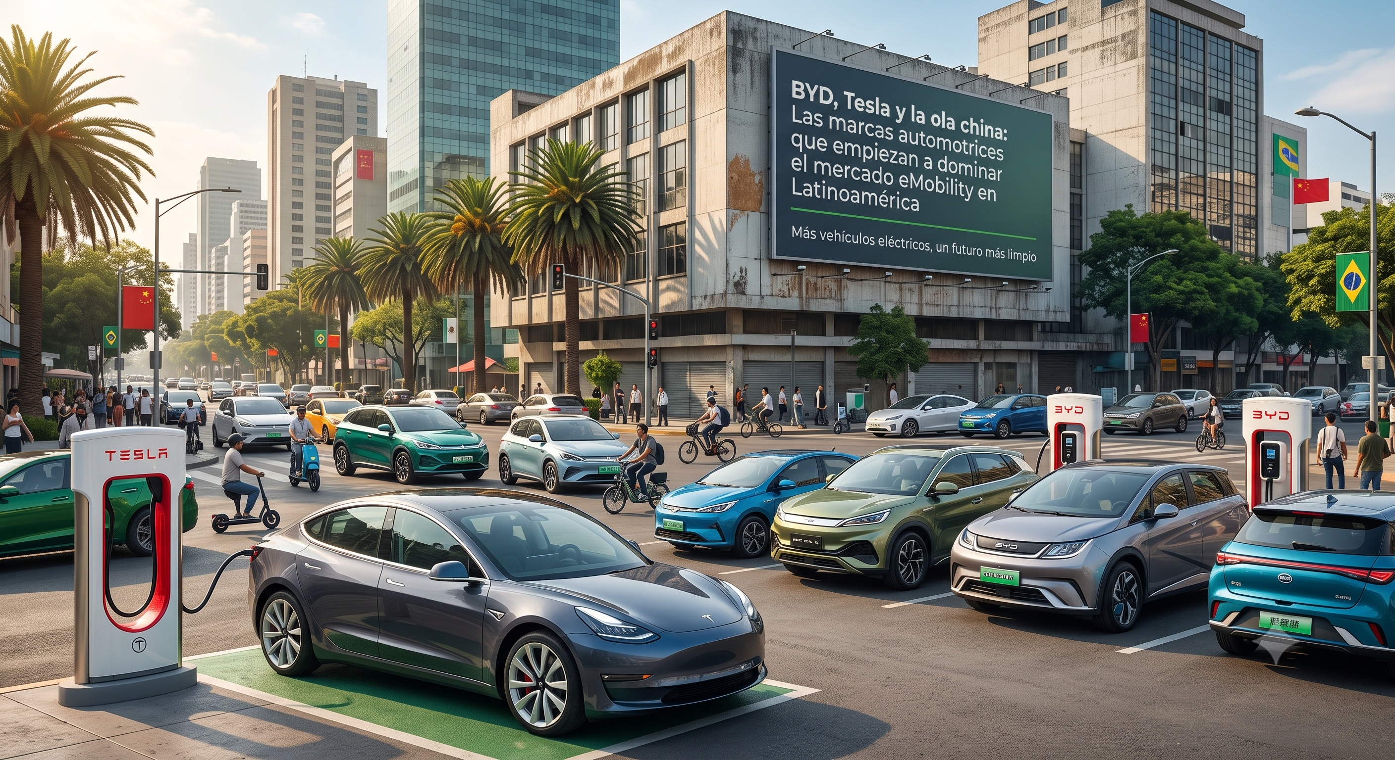 BYD, Tesla y la ola china: Las marcas que empiezan a dominar el mercado ...