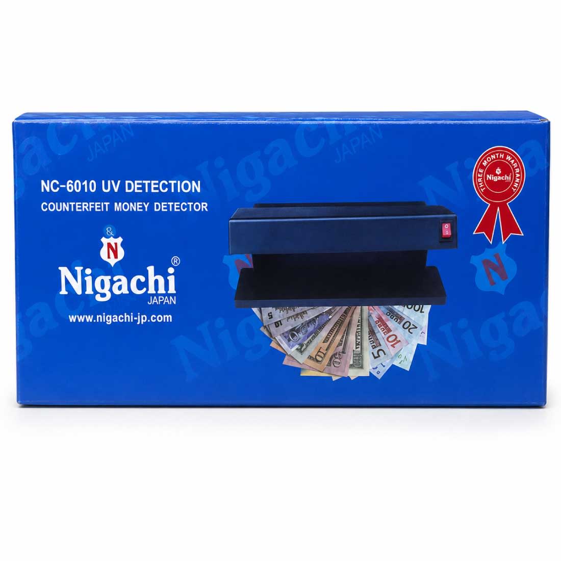 Nigachi NC-6010 UV/MG/WM Counterfeit Money Detector