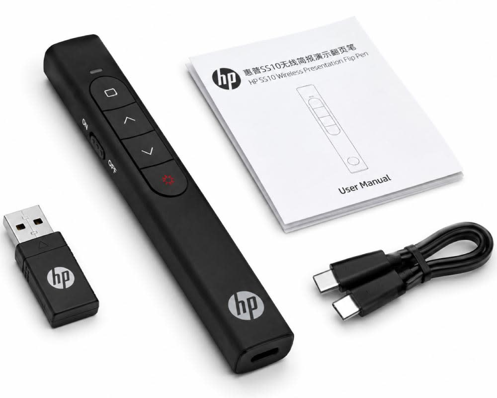 HP SS10 Wireless Presentation Flip Pen
