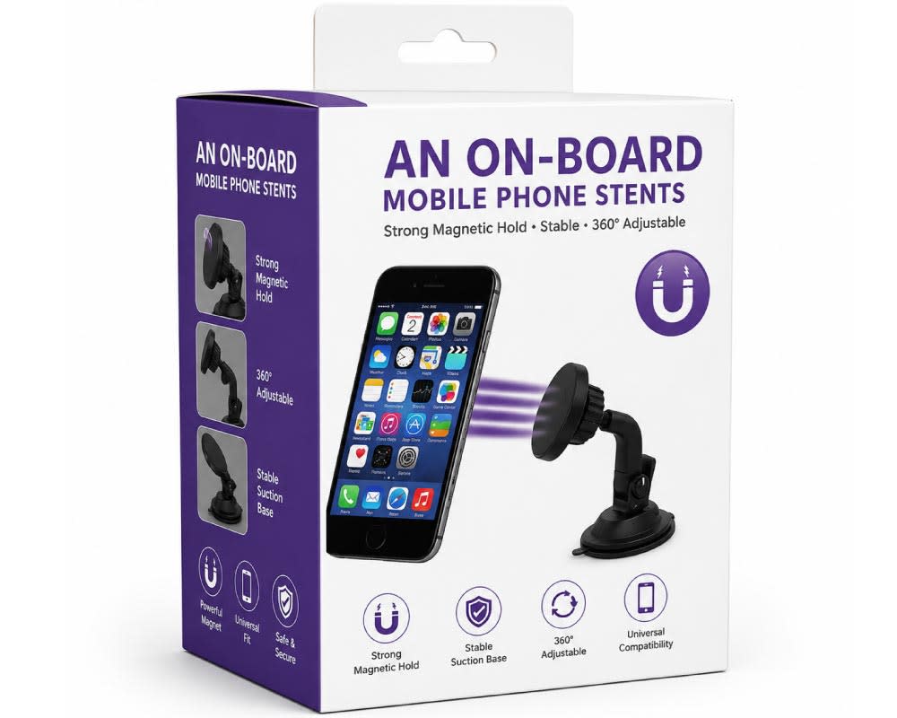Universal Magnetic Car Phone Holder – J-1 image 2
