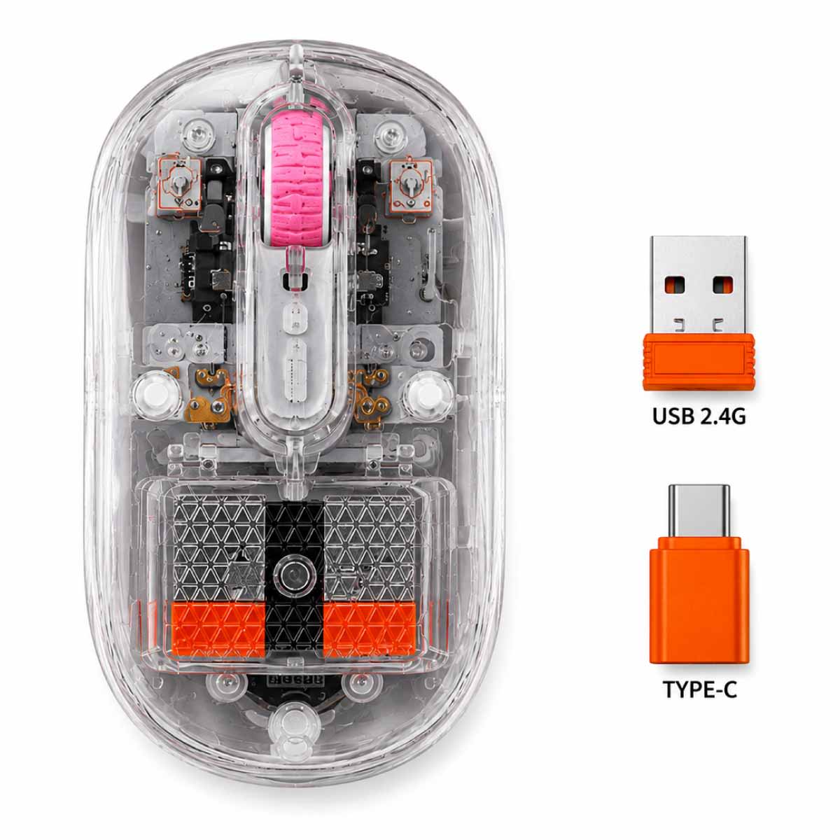 M333 Transparent Wireless Mouse